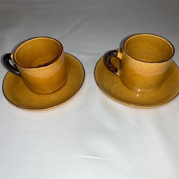 Terre e Provence 2 Set Espresso Cups - Picture 1 of 3